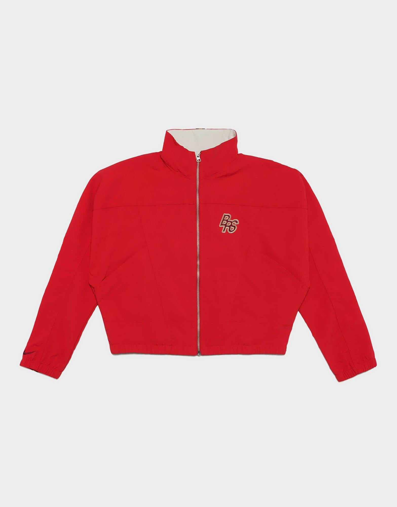 Nike AIR レッド ジャケット Red Nike Sportswear Oversized Woven Jacket - JD Sports Singapore