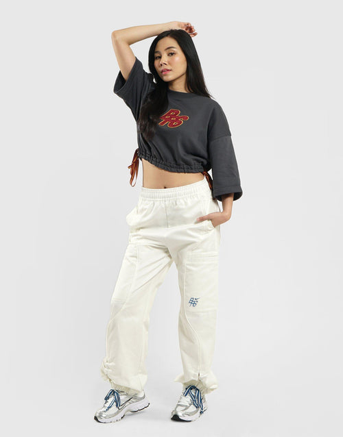 Cropped French Terry Top