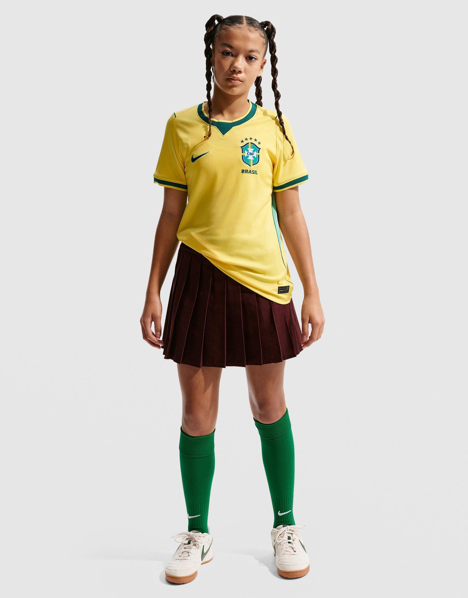Multi Nike Brazil 2026 Stadium Home Dri-FIT Soccer Replica Jersey