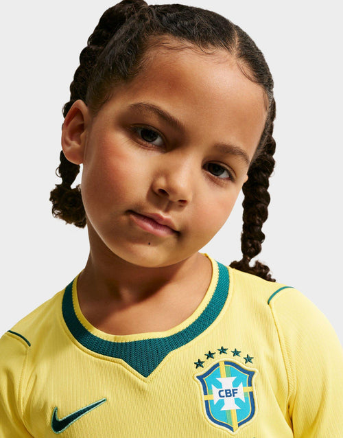 Brazil 2026 Stadium Home Soccer Replica 3-Piece Kit Children's