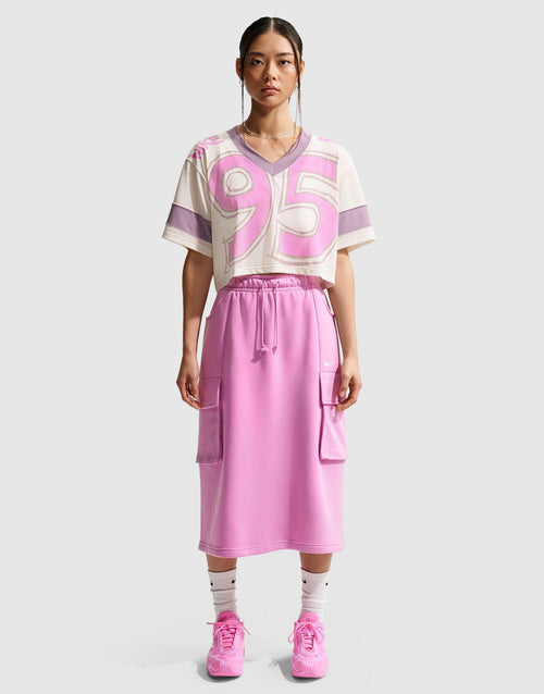 Sportswear Oversized Cropped Jersey