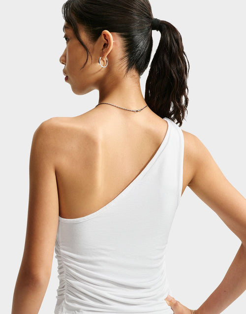 Sportswear Tight One-Shoulder Tank Top