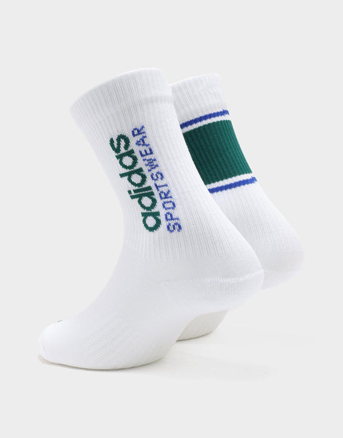 Graphic Crew Sock 2 Pair Pack