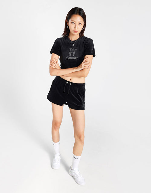 JD Crop Bow T-Shirt