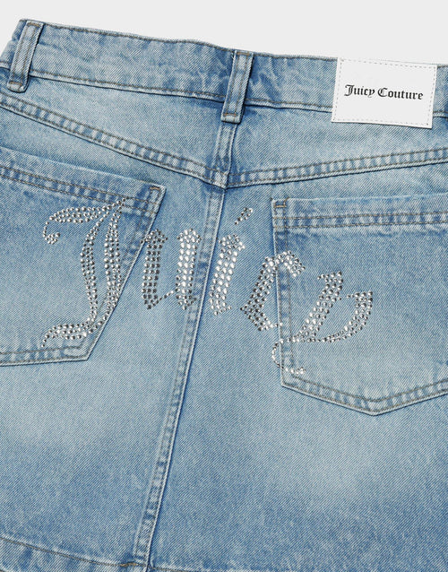 Mini Denim Skirt