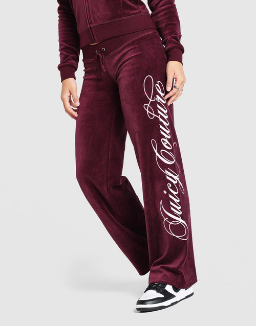Script Rebelle Original Straight Leg Joggers