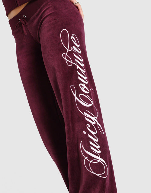 Script Rebelle Original Straight Leg Joggers