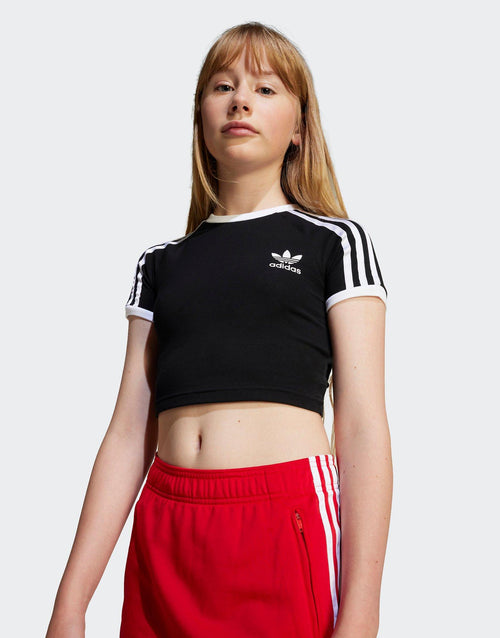 3-Stripes Crop T-shirt Junior's