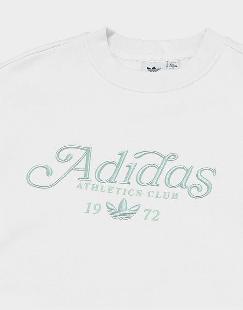 Crew Cloud White Crew Sweatshirt