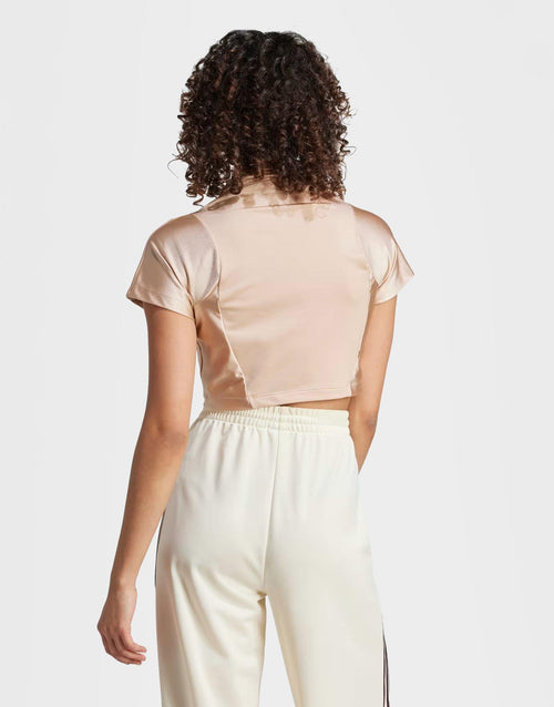 Zip-Up Crop Top