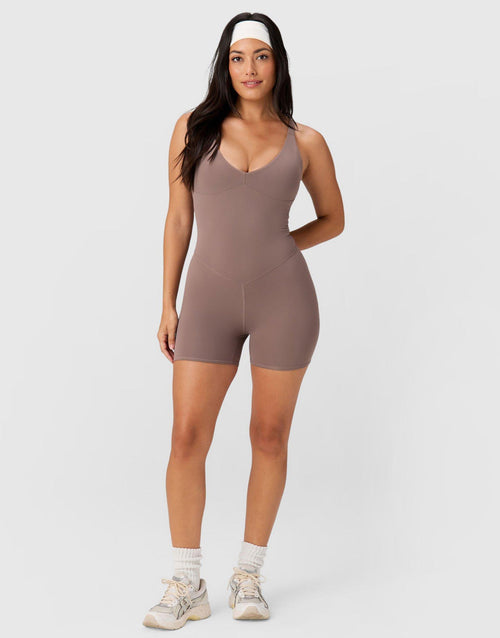 PureLuxe TLC Short Jumpsuit 4"