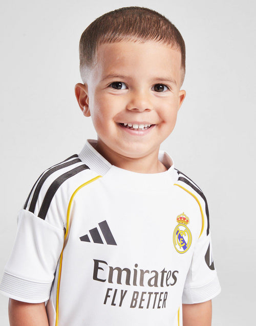 Real Madrid 25/26 Home Mini Kit Children's