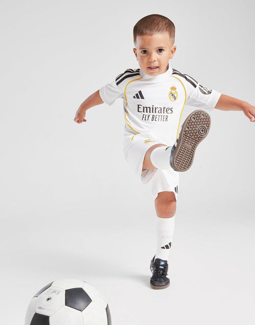 Real Madrid 25/26 Home Mini Kit Children's