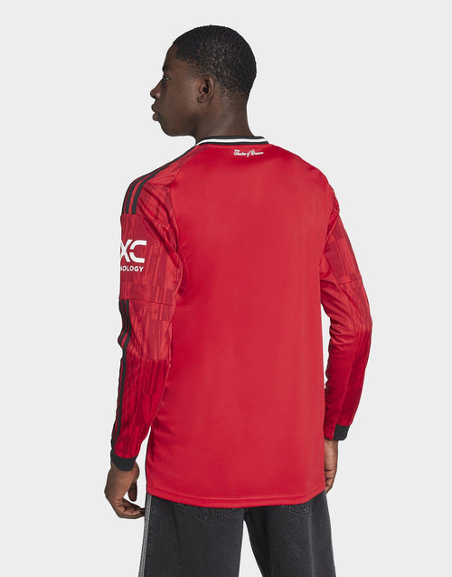 Manchester United FC 25/26 Long Sleeve Home Shirt