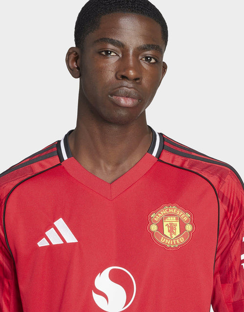 Manchester United FC 25/26 Long Sleeve Home Shirt