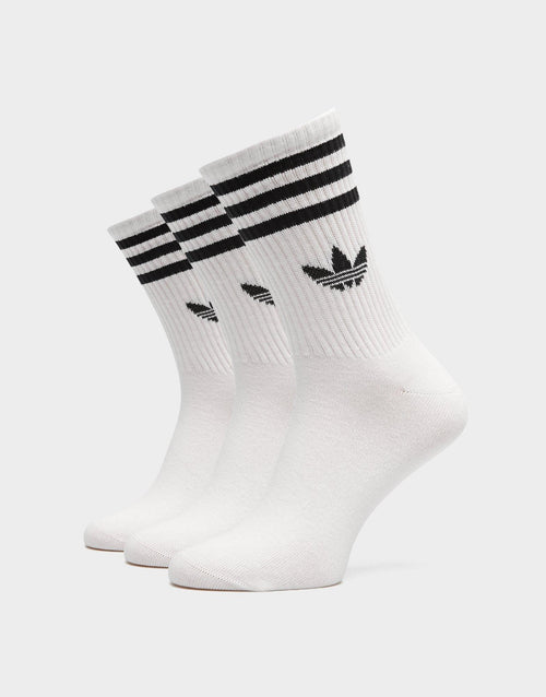3-Stripes Crew Socks 3 Pairs