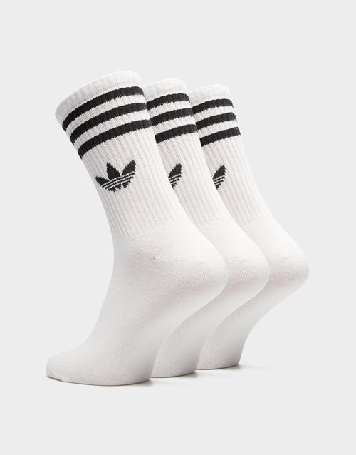 3-Stripes Crew Socks 3 Pairs