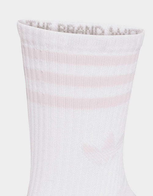 3-Stripes Crew Socks 3 Pairs