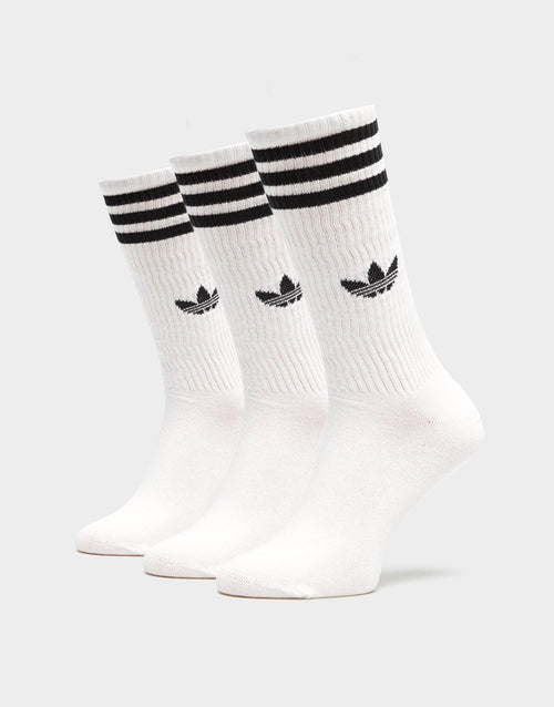 3-Stripes High Crew Socks 3 Pairs