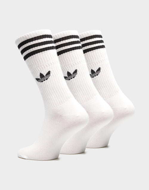 3-Stripes High Crew Socks 3 Pairs