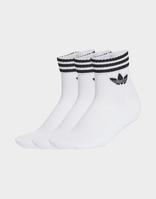 3-Stripes Ankle Socks 3 Pairs