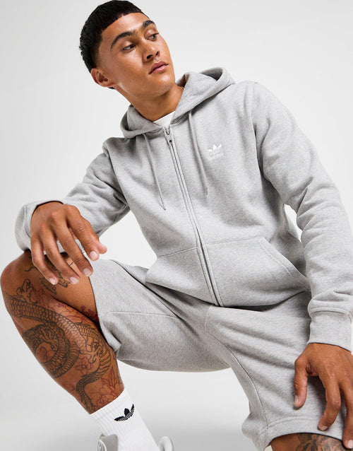 Trefoil Essentials Full Zip Hoodie