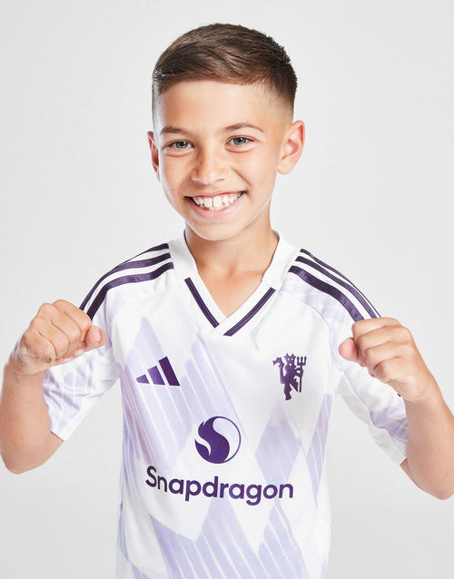 Manchester United 25/26 Away Mini Kit Children's