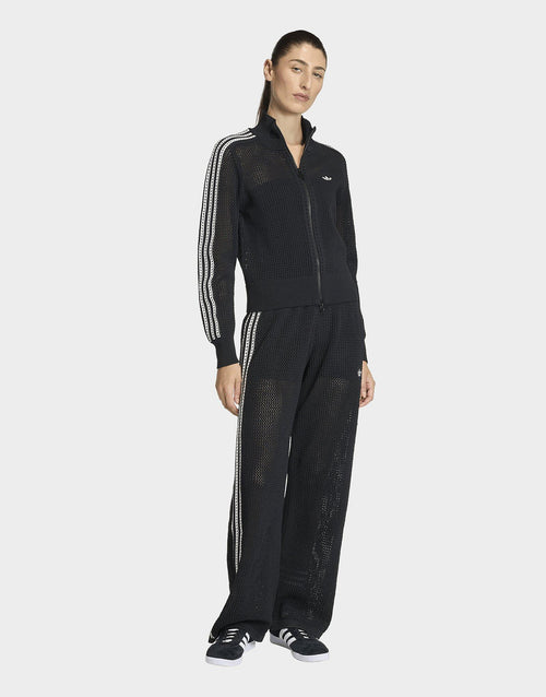 Knitted Crochet Firebird Track Top