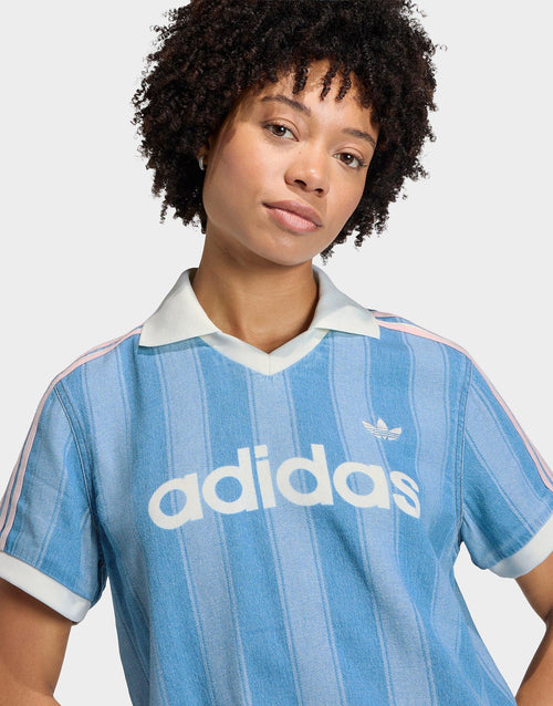 Denim Football Jersey