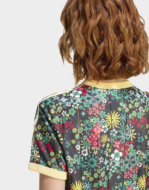 ADIDAS ORIGINALS X LIBERTY LONDON 3 STRIPES TEE
