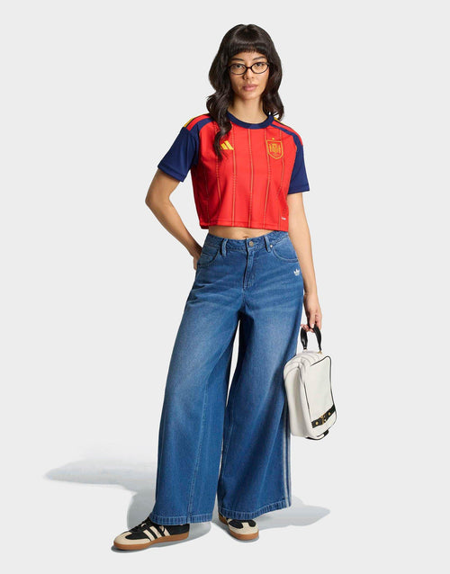 Spain 26 Home Cropped Jersey