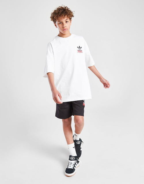 Graffiti Trefoil T-Shirt Junior's