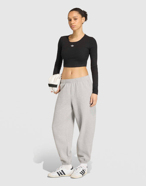 Essentials Rib Cropped T-Shirt