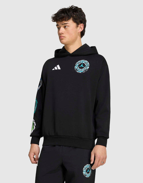 Mercedes - Amg Petronas Formula 1 Team Lights On Hood Sweatshirt