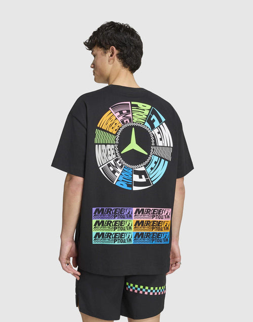 Mercedes-AMG Petronas Formula 1 Team Lights On T-Shirt (Unisex)