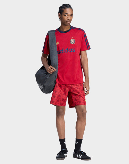 Football Inspired Jacquard Jersey.