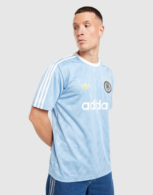 Football Inspired Jacquard Jersey