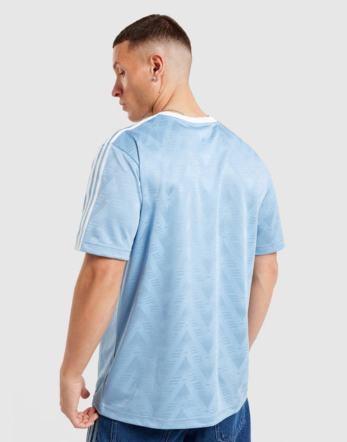 Football Inspired Jacquard Jersey