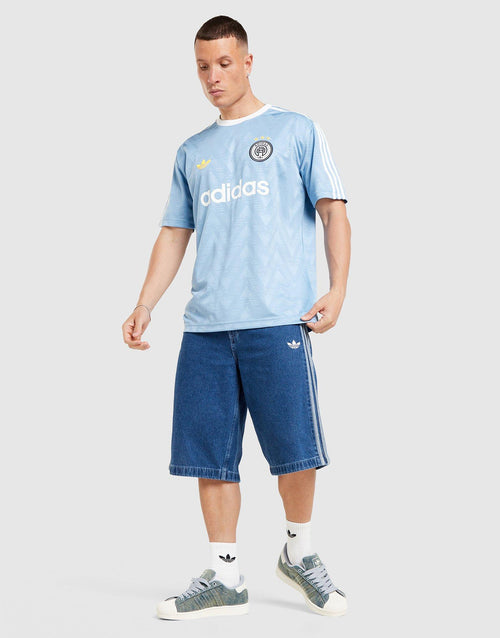 Football Inspired Jacquard Jersey
