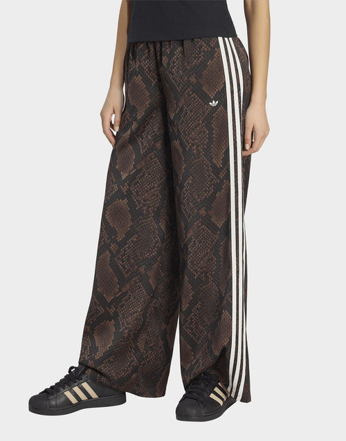 Satin Snake Print Firebird Track Pants