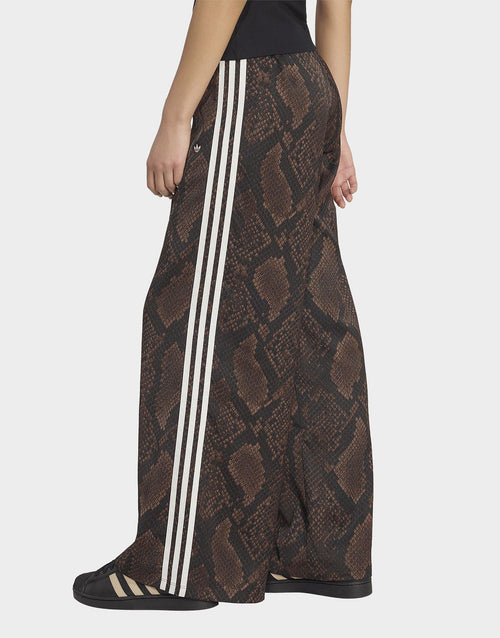 Satin Snake Print Firebird Track Pants