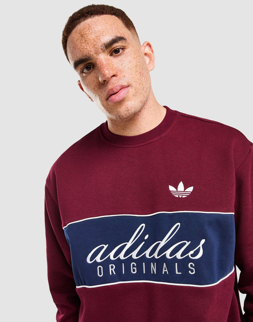 Colour Block Crew Sweatshirt