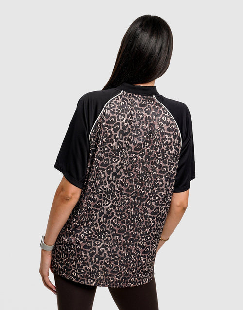 Leopard Varsity T-Shirt