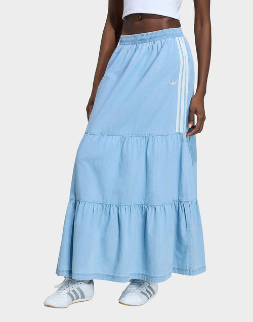 Denim Long Skirt