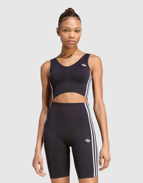 Essentials 3 Stripes Seamless Bralette