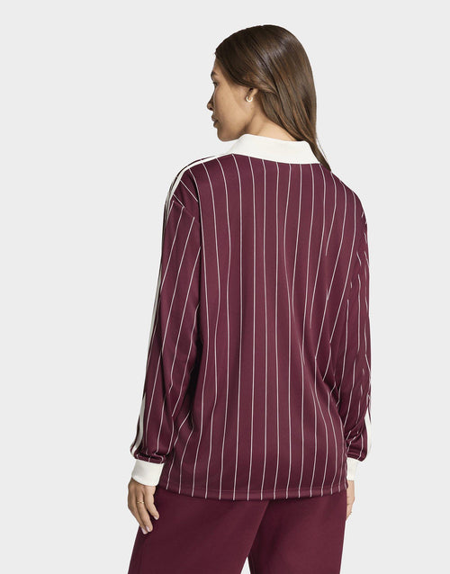 Pinstripe Football Long Sleeve T-Shirt