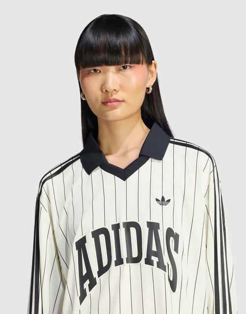 Pinstripe Long Sleeve Football T-Shirt