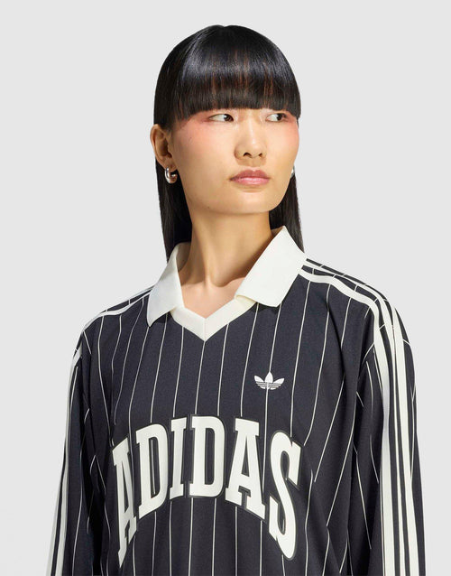 Pinstripe Long Sleeve Football T-Shirt