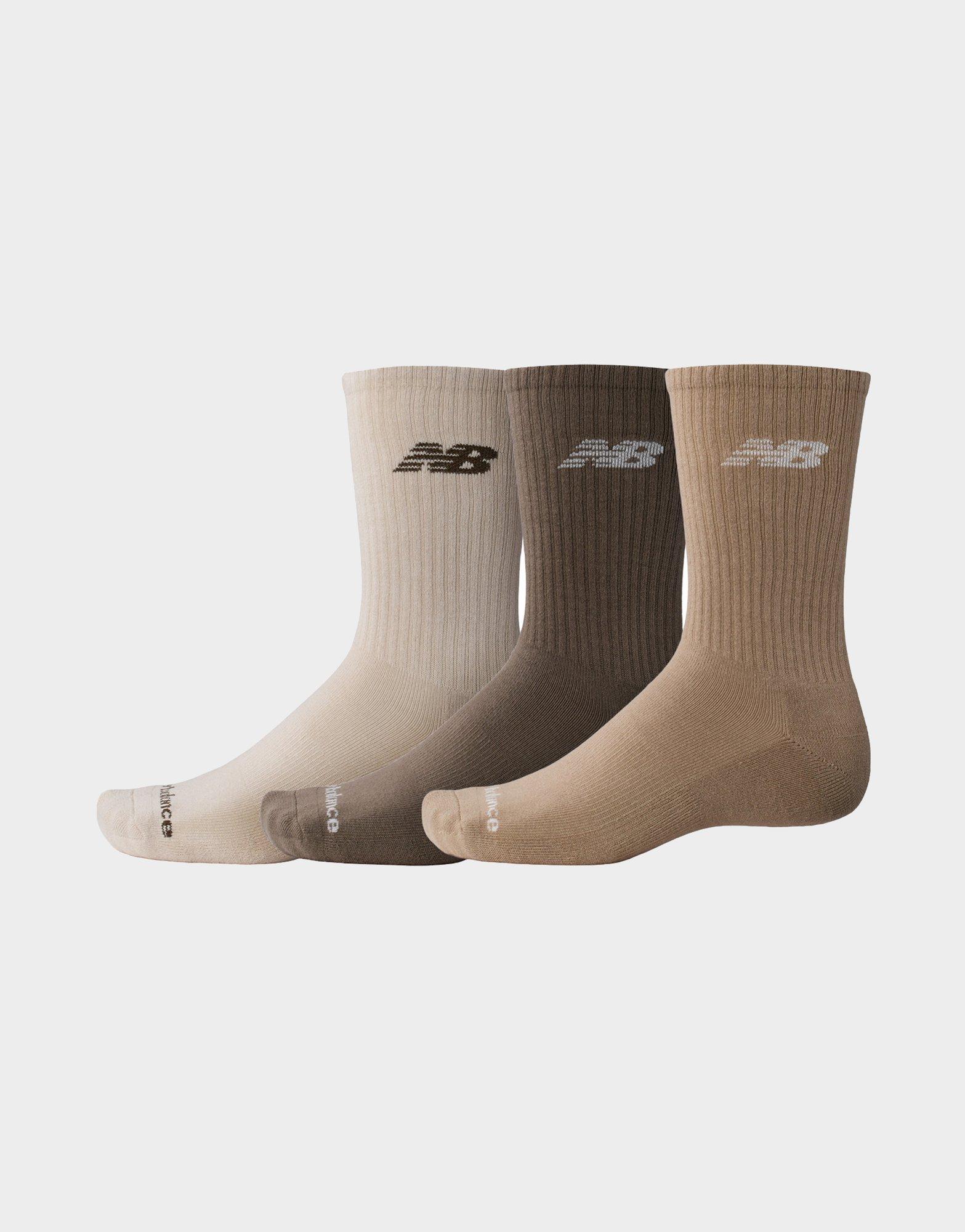 Ribbed Cotton 3 Pack Socks