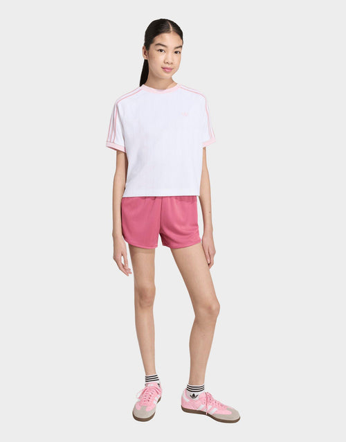 Girls' Poly 3-Stripes T-Shirt